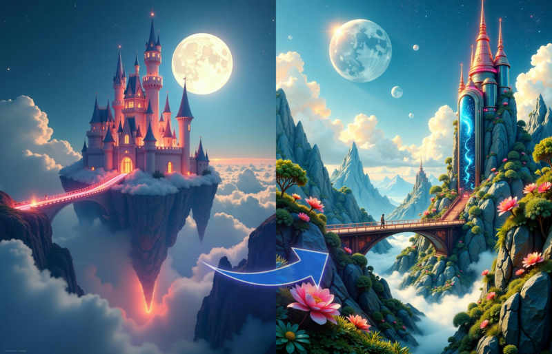 A magical dream on a moonlit night - v1.0