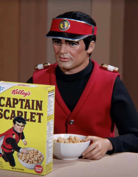 Wizard's Scrap Yard: Supermarionation Puppets - CAPTAIN SCARLET