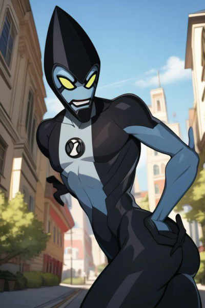 XLR8 -- Ben 10 (chaquetrix support) Illust + 1.5 - B