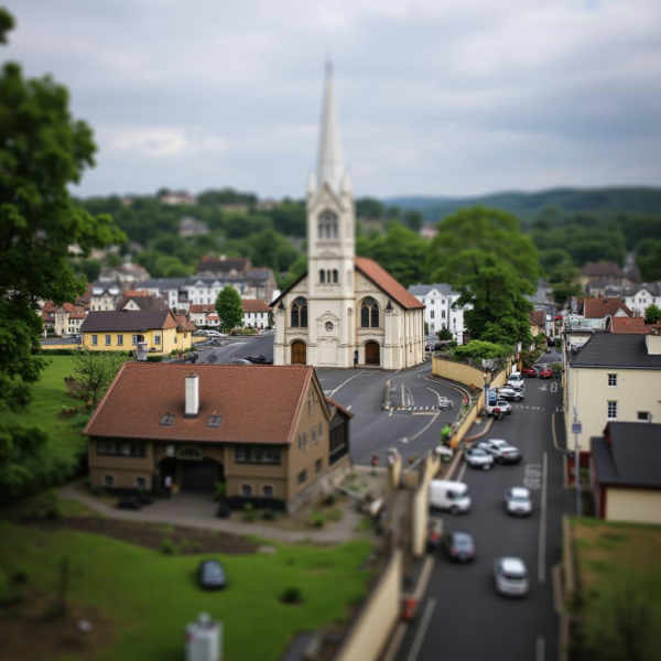 Tilt shift photography style XL + F1D - Tilt shift F1D