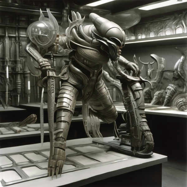 B-LORA H.R.GIGER - Content