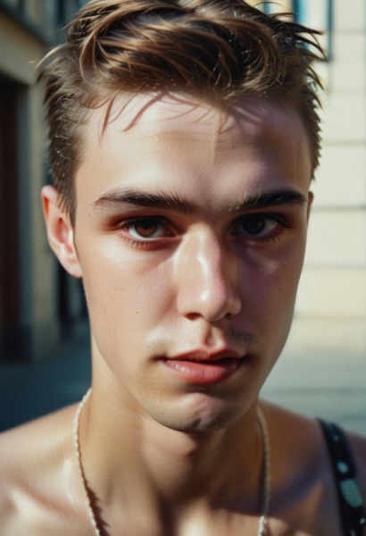 Model Young man - XL version