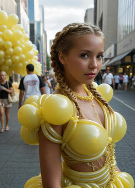 Balloon Clothes - SDXL