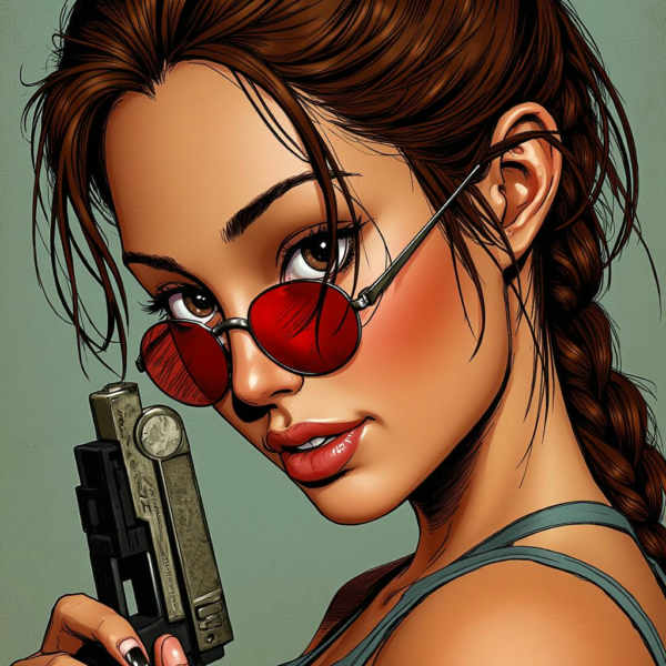 Tomb Raider (Lara Croft) XL + F1D + Illu (Comic book + Anime + Character) - Tomb Raider F1D v1.0