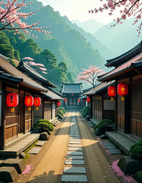 traditional Japanese village v2 - v1.0