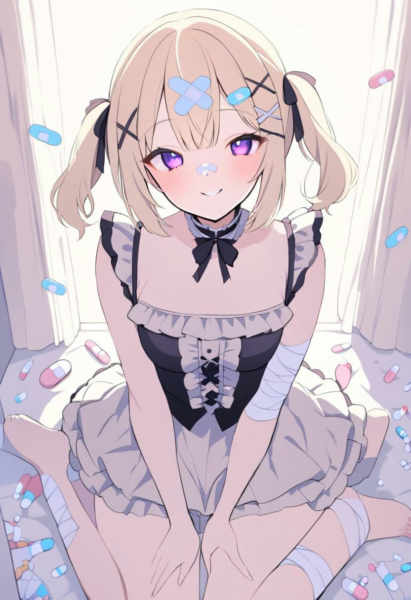 (IL/PD/XL/SD) Patched YamiKawaii/Menhera Fashion - XL