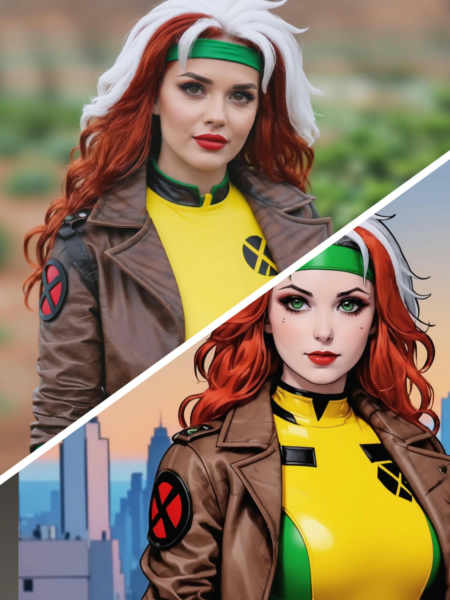 Rogue - X-Men (Costume) - SDXL