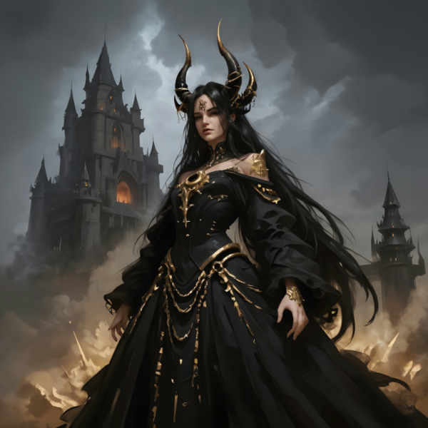 Leandra Morganton, Fallen World Sorceress - Leandra Morganton