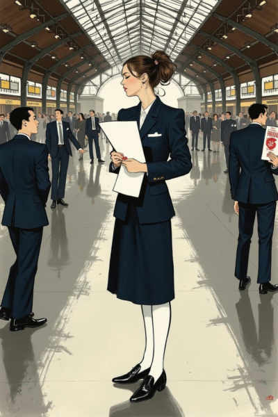 Fashionista Style (René Gruau/Niji Anime) - Shoujo