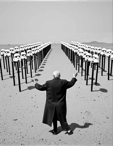 Gilbert Garcin Style - FLUX