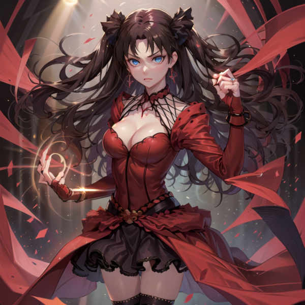 Rin tohsaka LORA and(Pony) from fate stay night visual novel - Tohaska Rin formalcraft