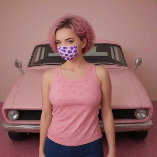 Face Mask/Partially Hidden Face - XL