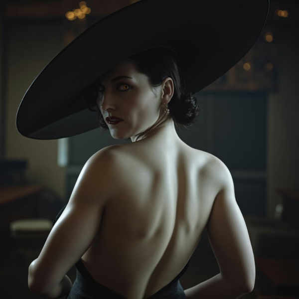 Alcina Dimitrescu Cinematic XL + F1D + Pony + Illu - Alcina F1D v1.0