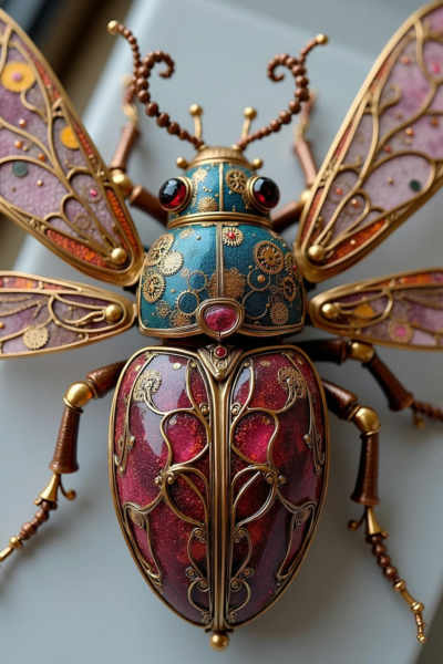 DR_Steampunk Style_Insect Sculpture Generation - v1.0