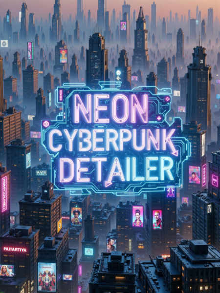 Neon Cyberpunk Detailer FLUX - FLUX