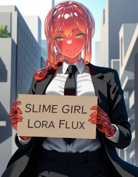 Slime Girl Lora - v1.5-flux-edition