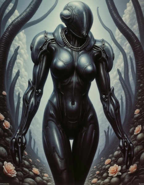 Artwork of H.R. Giger (Flux) - V1