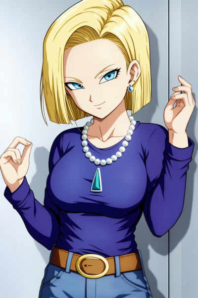 Android 18 - Dragon Ball Z / Super - SDXL / PONY / SD15 - UPDATE - v1.0 (SD1.5)