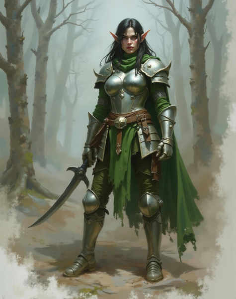 Old School Fantasy Painting Art Style - v1.0