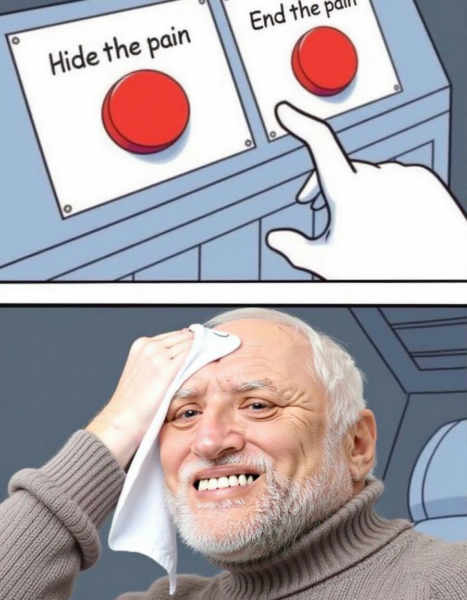 Daily Struggle / Two Buttons Meme - v1.0