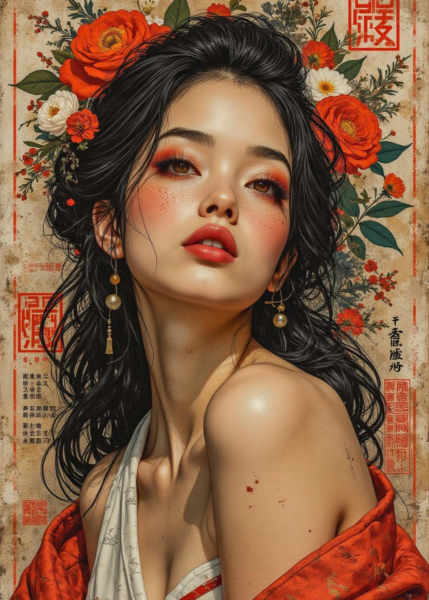 Eastern painting style Flux - v1.0