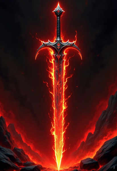 B_Fantasy Weapon Drawing_Magic Weapon Generation - v1.0