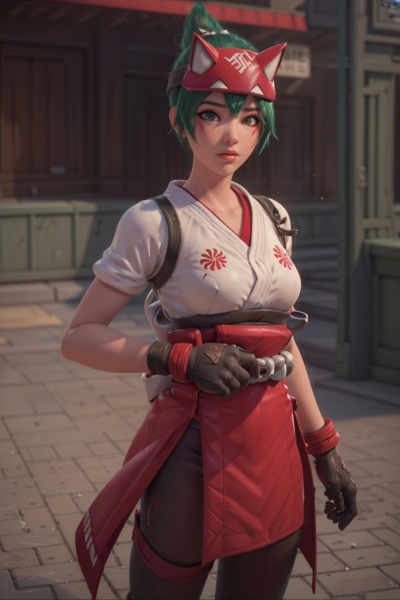 OVERWATCH - kiriko - CG like. - v2.0