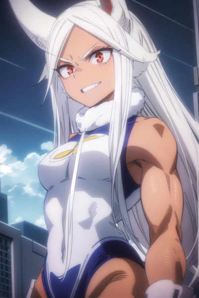 Rumi Usagiyama ( ) / Rabbit Hero: Mirko ( ) - My Hero Academia ( ) - COMMISSION - anime s6