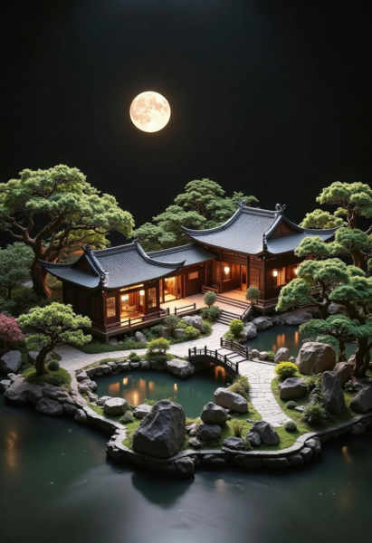DP_Chinese Garden Modeling_Miniature Landscape Generation - v1.0