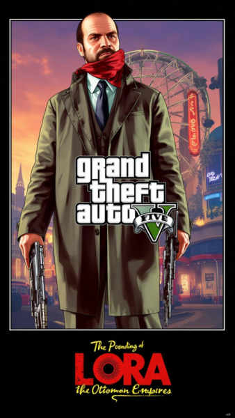 GTA VI Lora - Grand Theft Auto 6 + GTA V Style FLUX - GTA V v0.1