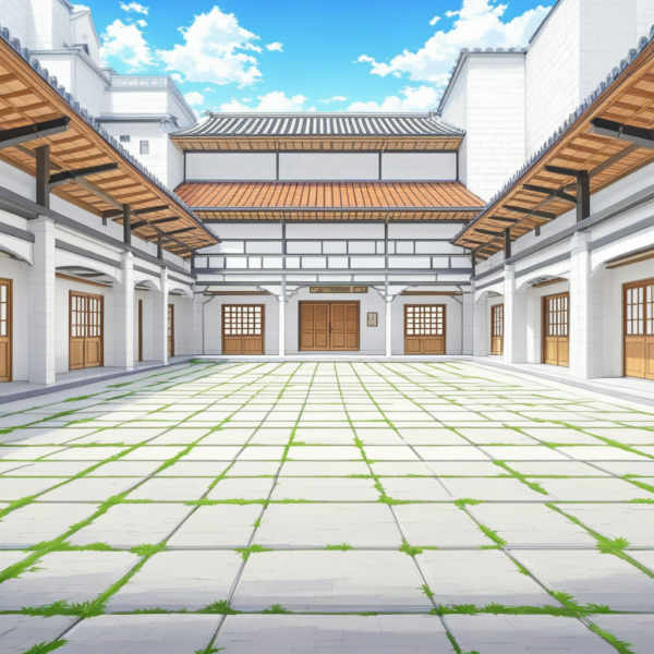 DBZ Snapperzaff - Mr. Satan's School Courtyard - AAM XL Anime Mix - V1