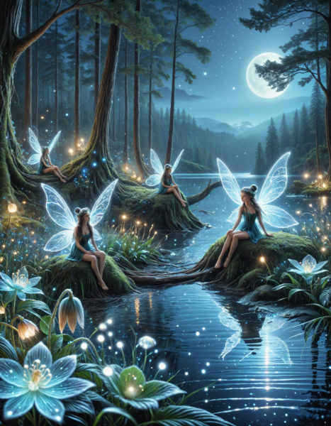 fairy forest - V1 SDXL