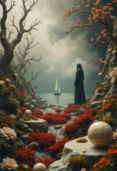 3D Ukyio-e Materials (Stone / Wood / Moss) - v2.0