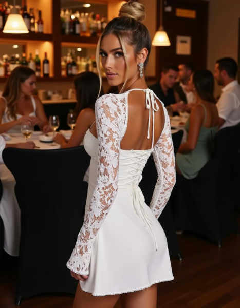 Outfit 0013 - Bodycon Minidress with long Sleeves - v1.0