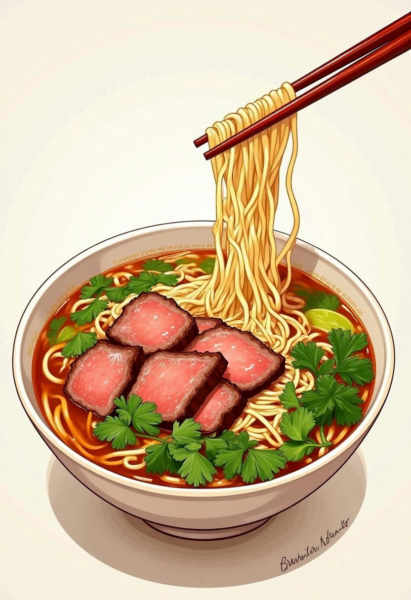 DT_Food Illustration Style_Catering Dishes Drawing - v1.0