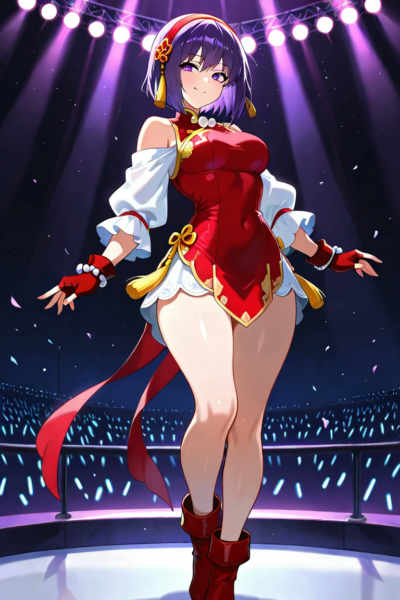 Athena Asamiya King of fighters XV - V1