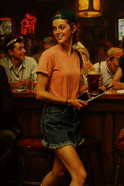 Pax Americana: Norman Rockwell Illustration Style - v1.0