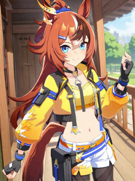 Bubble Gum Fellow (umamusume)_XL & PONY & ILL & SD - Animagine_v1.0