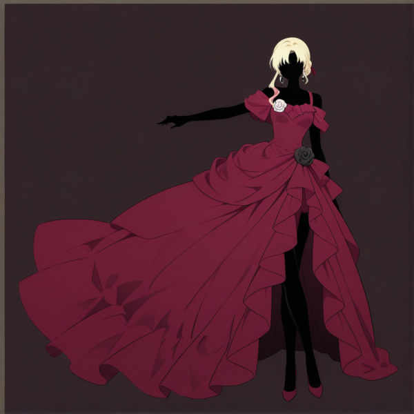 Eclipsed Elegance - Silhouetted Anime Character (Illustrious) - v1.0