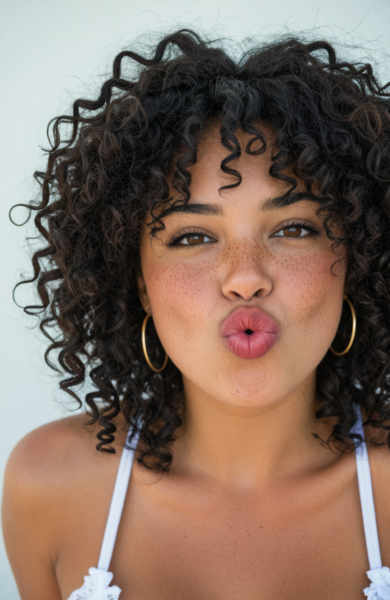 Kiss Me - Smooching Expression - SDXL