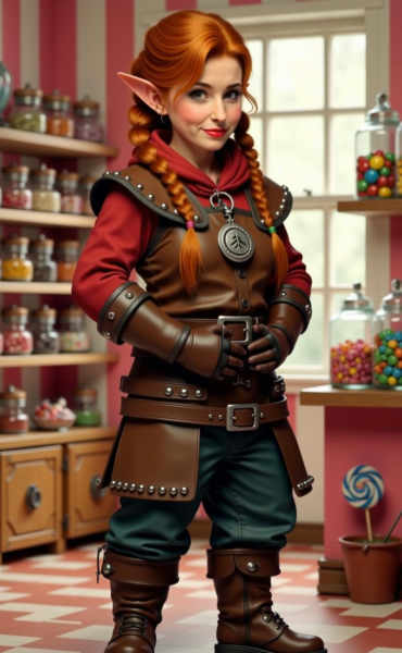 Assorted Flux Girls Collection - Brunhilda The Dwarf Girl