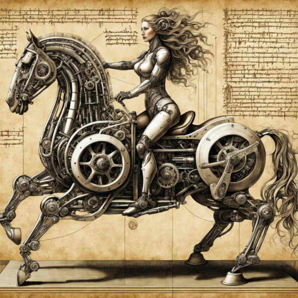 Da Vinci Ink sketch - Da_Vinci SDXL