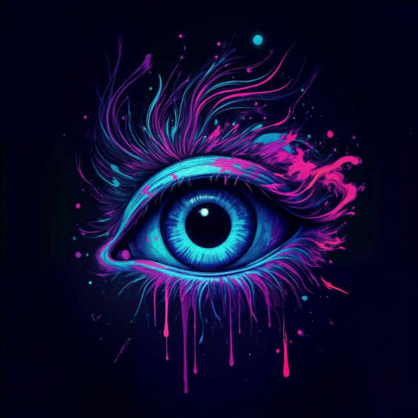 Neon Paint Flux Lora - v2.0 Digital Art