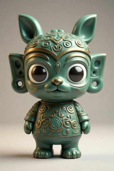 B_Sanxingdui Cultural And Creative Products_Bronze Character Creation - v1.0
