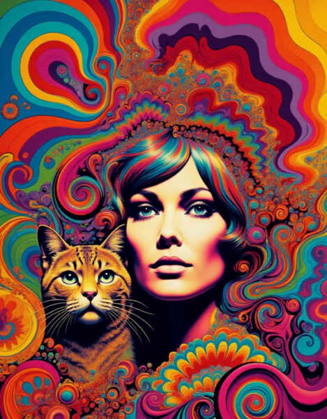 Psychedelic Style - Flux1.D - v1.0