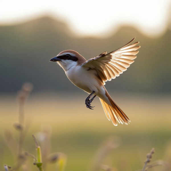 red-tailed shrike - v1.0