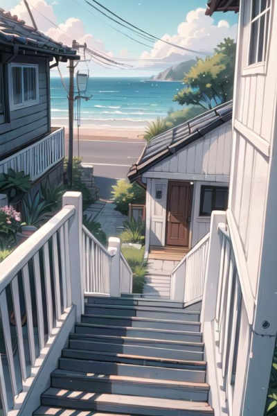 building - second floor entrance - SD 1.5 Bak