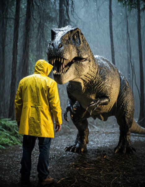 Dinosaur Practical Effects (Flux/SDXL) - SDXL 1.0