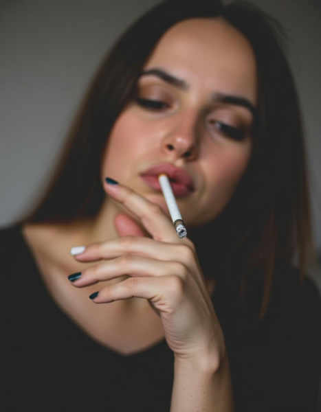Smoking girl - v1.0