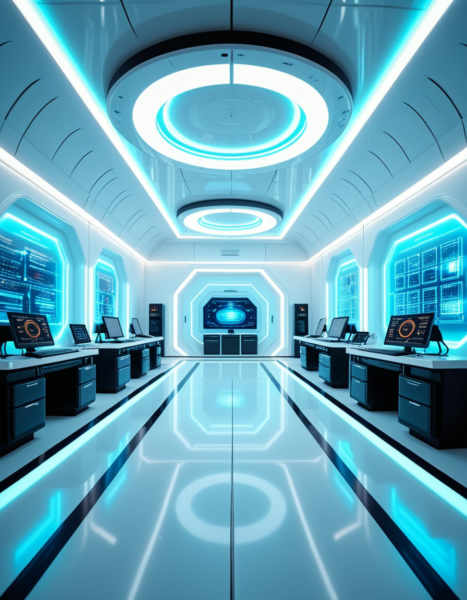futuristic high-tech laboratory - v1.0